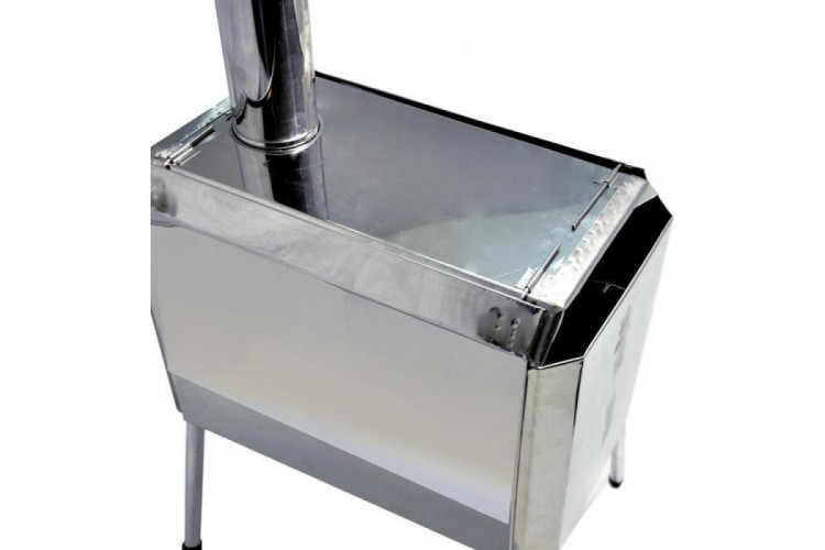 Печь пошехонка Турист 25 л с 3D экранами сталь 0,8мм в Омске