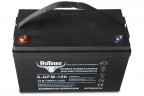 Тяговый гелевый аккумулятор RuTrike 6-GFM-100A (12V108A/H C20) в Омске