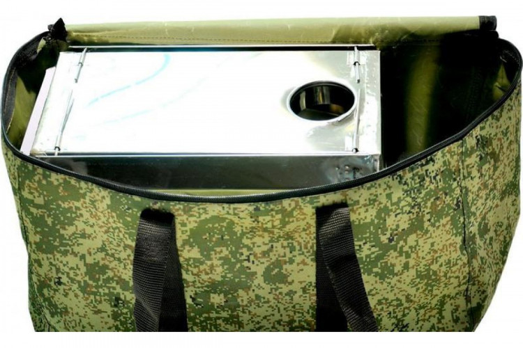 Печь пошехонка Турист 30 л с 3D экранами сталь 0,8мм в Омске