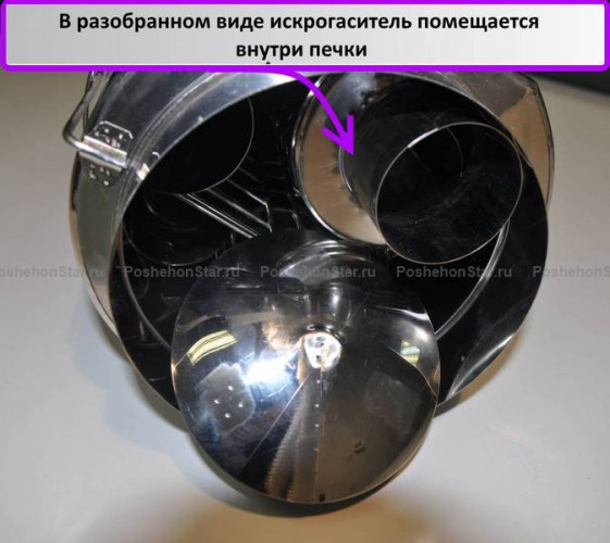 Искрогаситель Средний в Омске