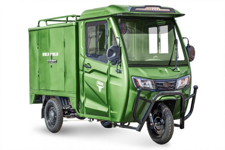 Грузовой электрический трицикл Rutrike КАРГО Кабина Дуал в Омске