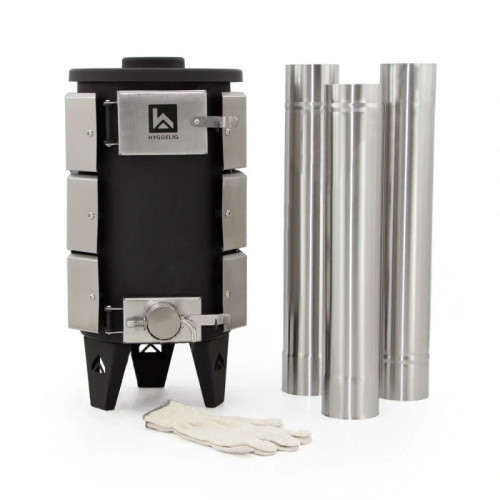 Мультитопливная походная печь Hyggelig LONGHEAT длительного горения в Омске