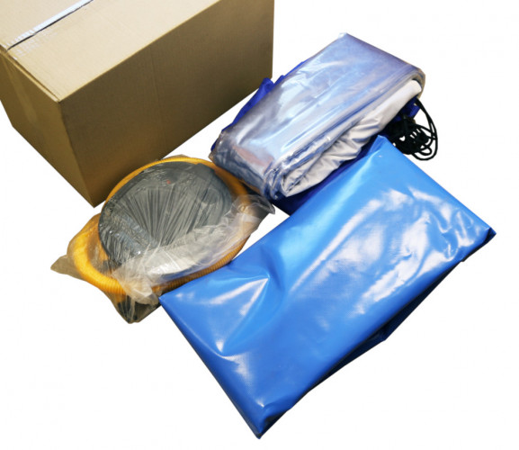 Тент для бассейна с надувной подушкой "Фиеста" в Омске