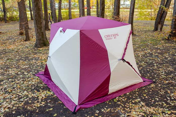 Зимняя палатка для рыбалки Куб Снегирь 4T в Омске