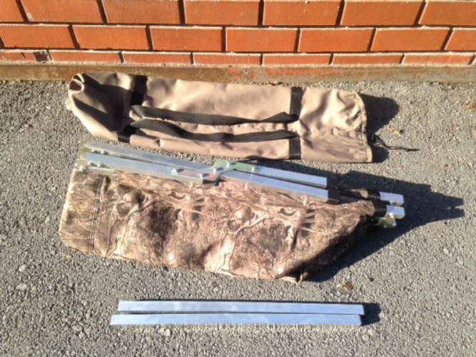 Раскладушка алюминиевая Медведь (190*65*40) в Омске