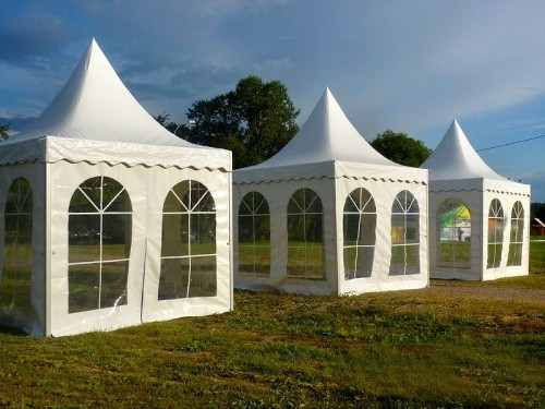 Шатер Пагода Giza Garden 6 х 6 м белый в Омске