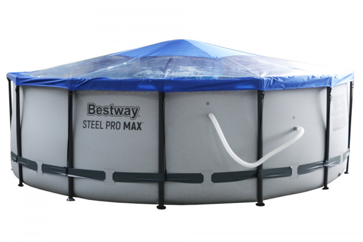 Тент для бассейна Intex/Bestway с надувной подушкой "Фиеста" в Омске