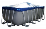 Тент для прямоугольного бассейна Intex/Bestway с надувной подушкой "Фиеста" в Омске