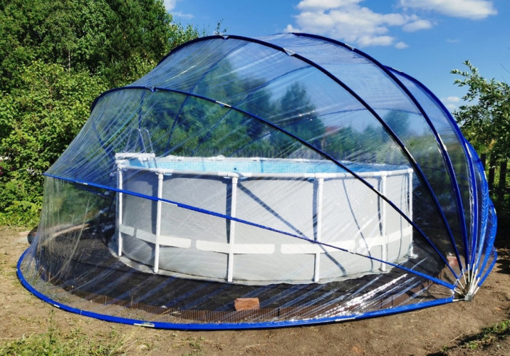 Купол-тент для бассейнов "Фиеста" в Омске