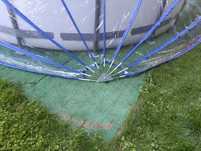 Купол-тент для бассейнов "Фиеста" в Омске