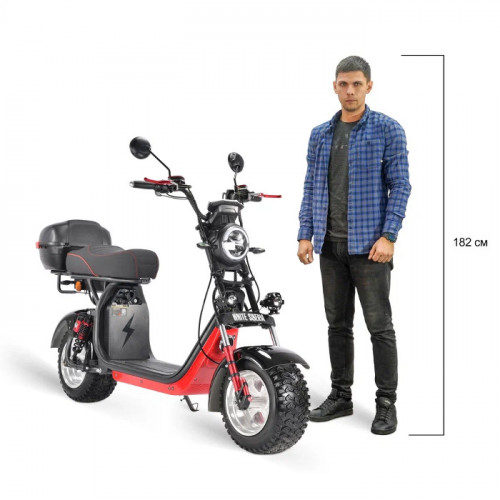 Электроскутер WHITE SIBERIA PRO 2500W в Омске