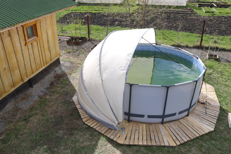 Купол-тент для бассейнов "Фиеста" КОМБИ в Омске