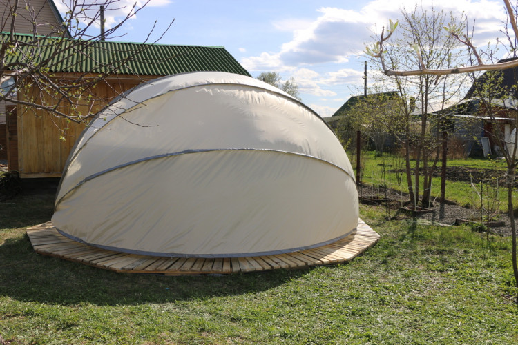 Купол-тент для бассейнов "Фиеста" КОМБИ в Омске