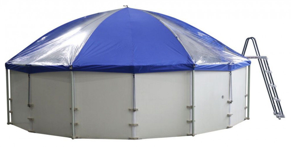 Подъемный тент-навес для бассейна "Фиеста" в Омске