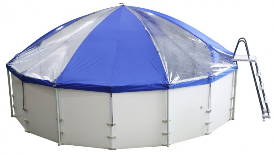 Подъемный тент-навес для бассейна "Фиеста" в Омске