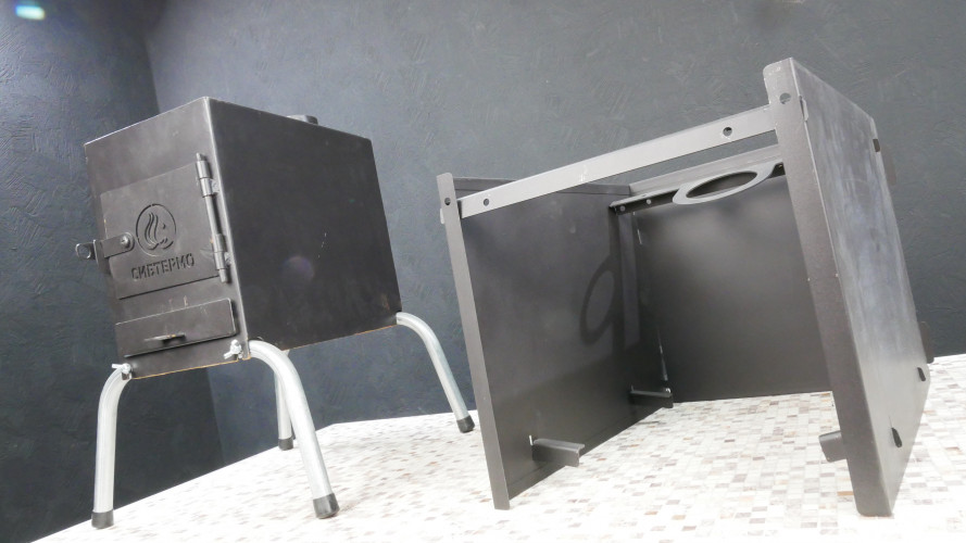 Экран для большой дровяной печи Сибтермо в Омске