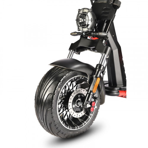 Электроскутер WHITE SIBERIA PRO BLACK EDITION 5000W в Омске