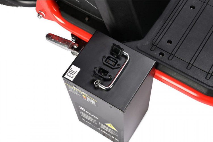 Электроскутер WHITE SIBERIA PRO BLACK EDITION 5000W в Омске