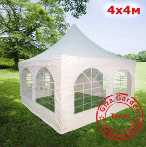 Шатер Пагода Giza Garden 4 х 4 м белый в Омске
