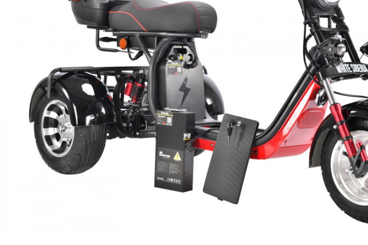 Электроскутер White Siberia PRO TRIKE 3000W в Омске