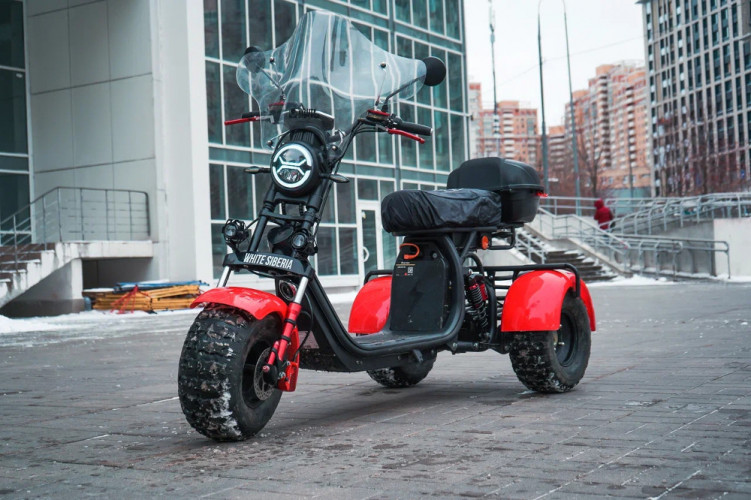 Электроскутер White Siberia PRO TRIKE 3000W в Омске