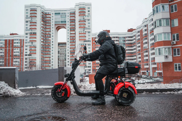 Электроскутер White Siberia PRO TRIKE 3000W в Омске