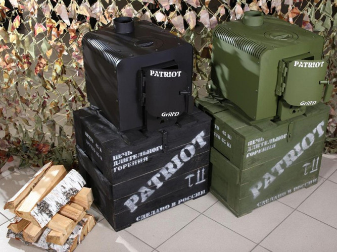 Печь длительного горения Grill’D Patriot 200 в Омске