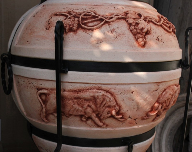 Тандыр Легенды Премиум с эффектом кракле в Омске