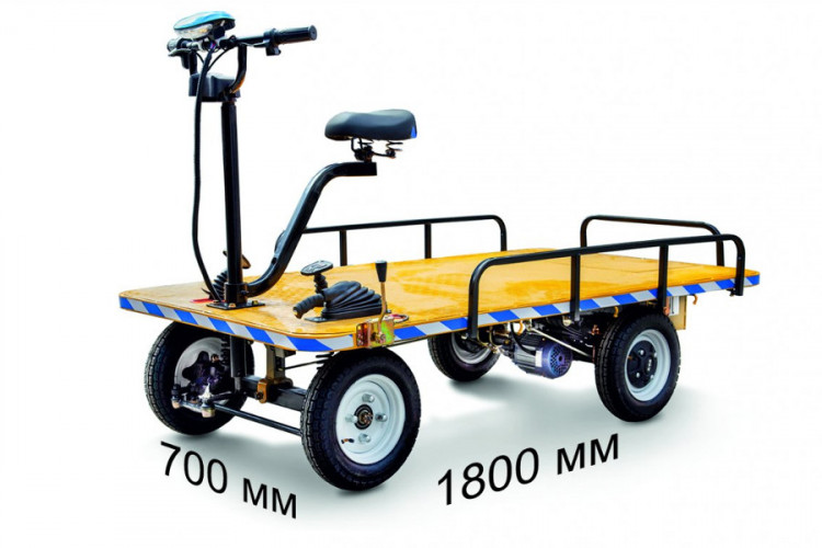 Грузовая электрическая тележка RuTrike СКЛАД 1800 в Омске