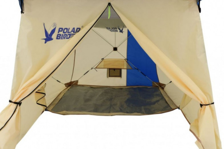 Шатер-тент Polar Bird 4SK Long + Тент-навес в Омске