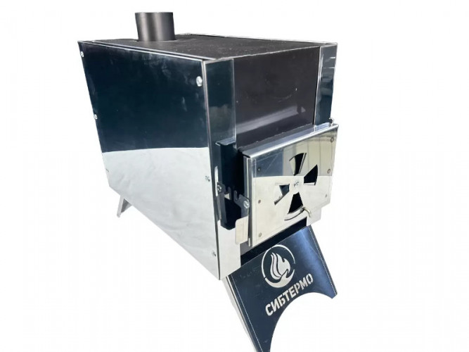 Печь дровяная Сибирка средняя из нержавейки  в Омске