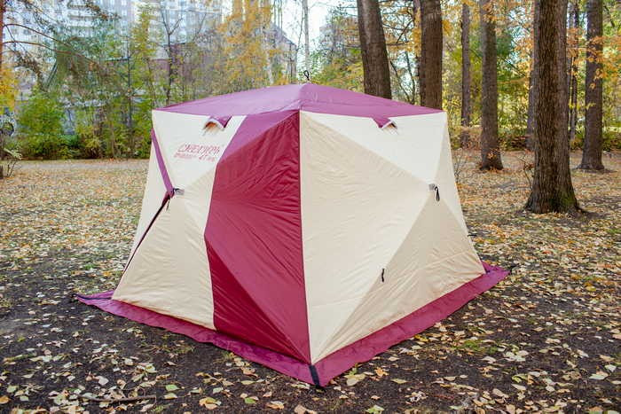 Зимняя палатка для рыбалки Куб Снегирь 4T Long в Омске