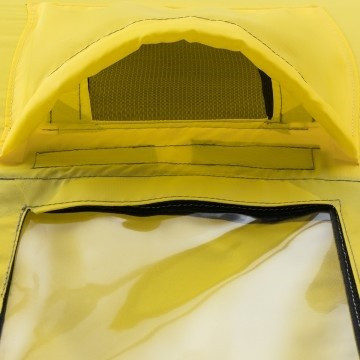 Палатка для рыбалки Helios Куб 1,5х1,5 желто/серый в Омске