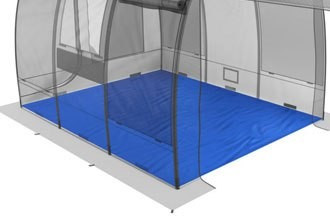 Пол из тарпаулина для палатки бани МОРЖ МАХ-МОРЖ Шатёр в Омске