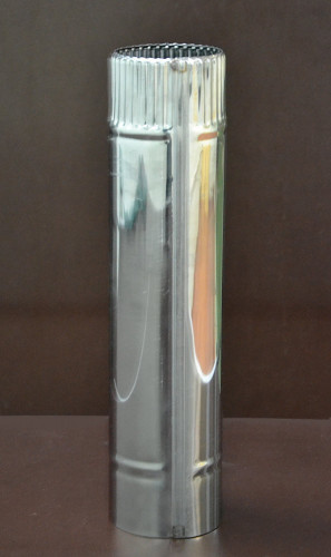 Сегмент трубы дымохода 90 мм. в Омске