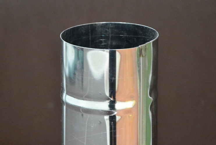 Сегмент трубы дымохода 90 мм. в Омске