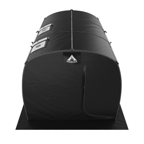 Мобильная баня-палатка МОРЖ Max (Черный) в Омске