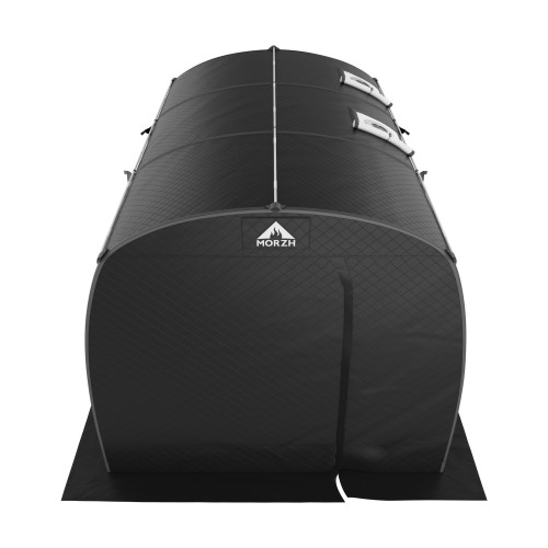 Мобильная баня-палатка МОРЖ Max (Черный) в Омске