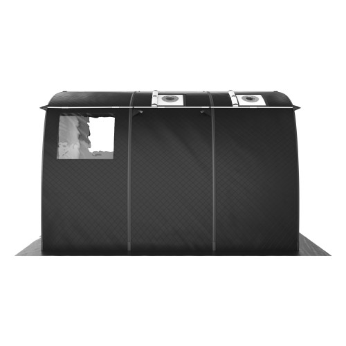 Мобильная баня-палатка МОРЖ Max (Черный) в Омске