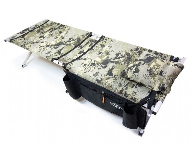 Раскладушка алюминиевая INTENT PLUS 190х65х40 в Омске