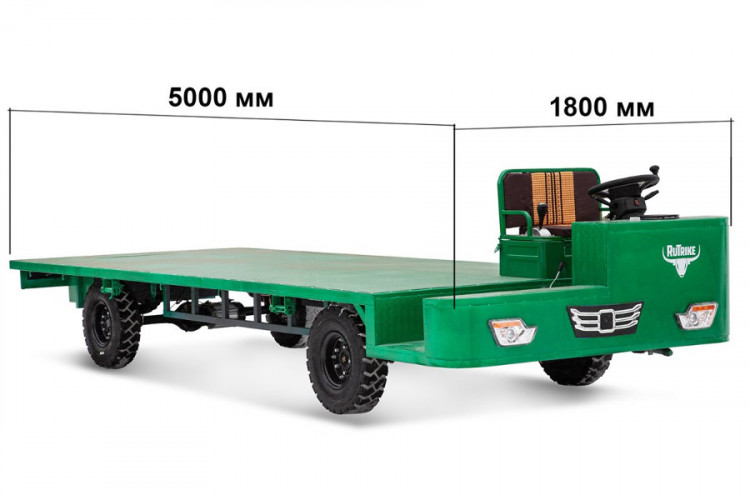 Грузовая электрическая тележка Rutrike БАЗА в Омске