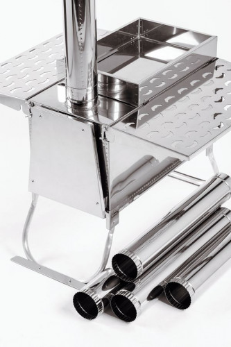 Печь-камин Инвент ПРО Большая в Омске