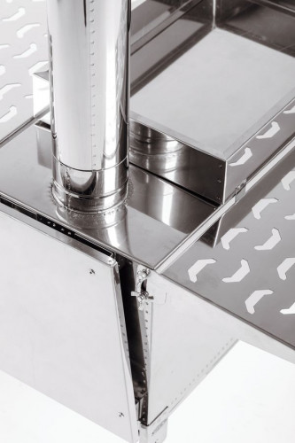 Печь-камин Инвент ПРО Средняя в Омске