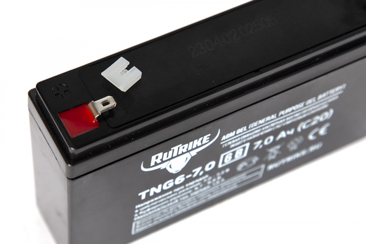 Тяговый гелевый аккумулятор RuTrike TNG 6-7.0 (6V7.0 A/H C20) в Омске