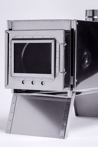 Печь-камин Инвент средняя в Омске