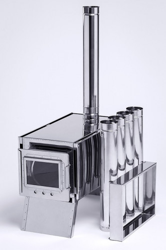 Печь-камин Инвент большая в Омске