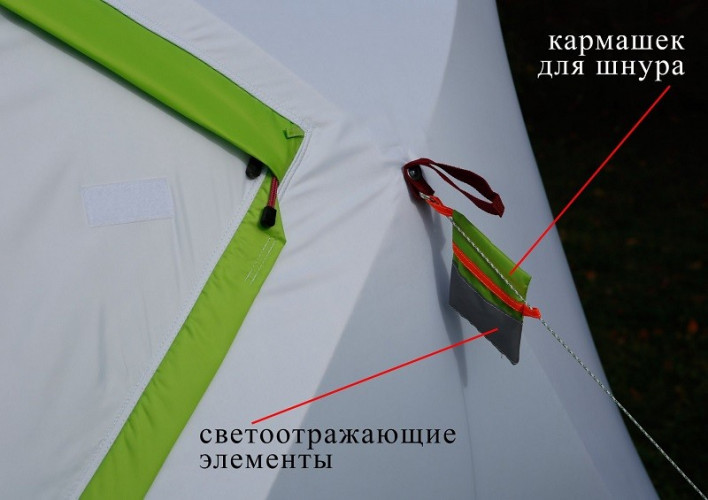 Зимняя палатка ЛОТОС Куб 3 Компакт Термо в Омске