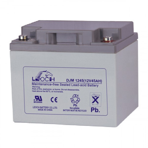 Аккумулятор Leoch DJM1245 AMG (12 В, 45 Ач) в Омске