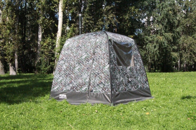 Мобильная баня-палатка МОРЖ (2 сорт) в Омске