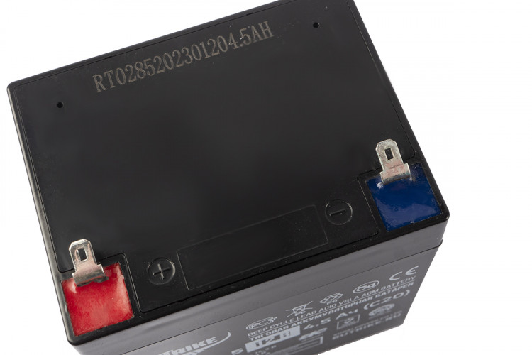 Тяговый гелевый аккумулятор RuTrike 6-GFM-4.5 (12V4.5A/H C20) в Омске